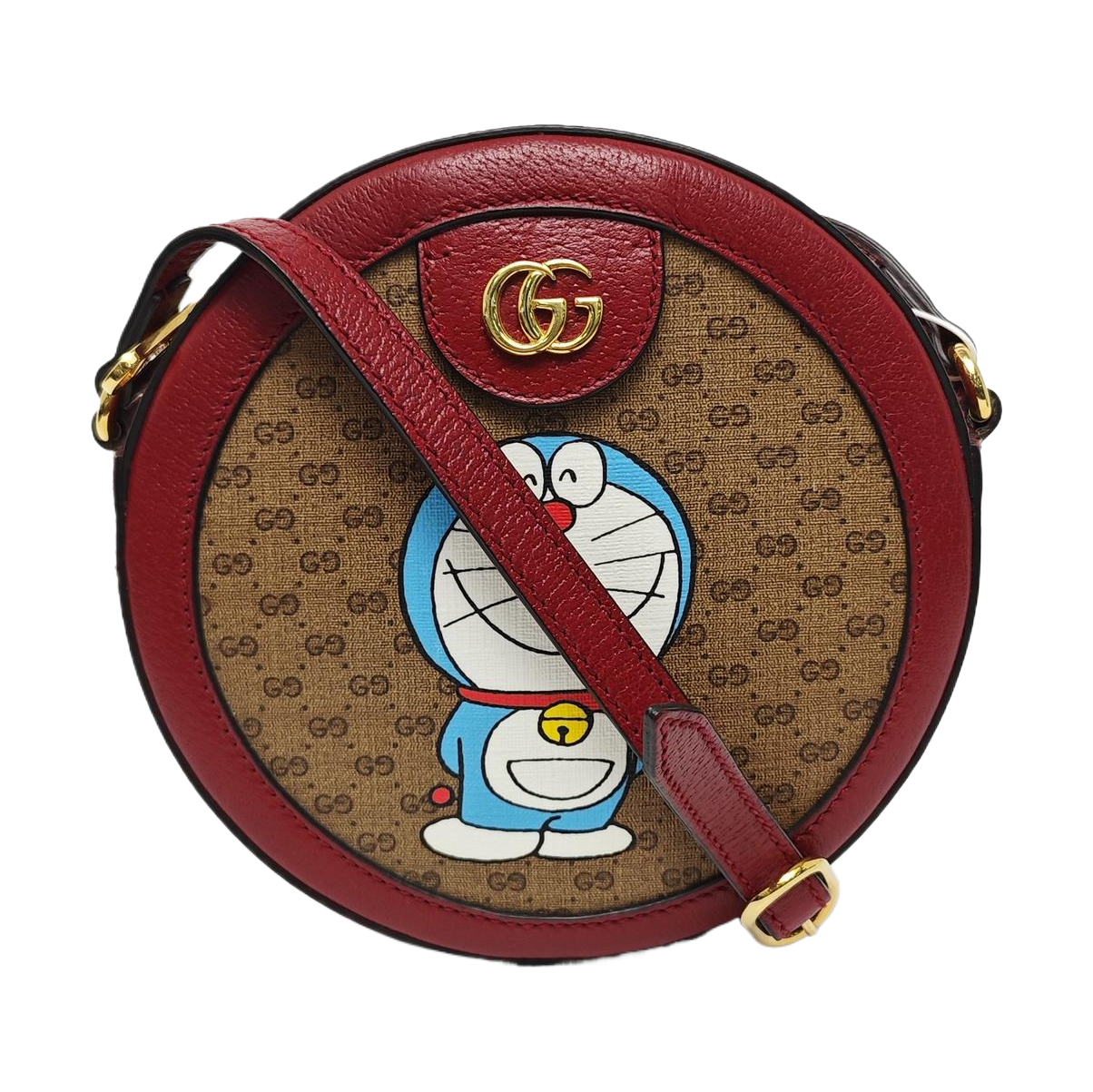 Doraemon X Gucci Monogram Coated Canvas Beige