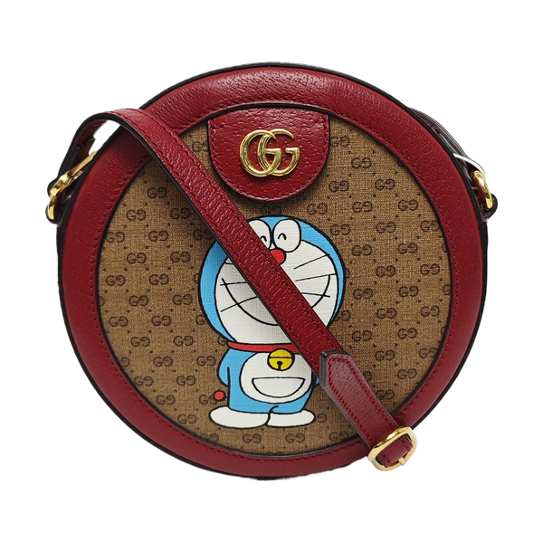 Doraemon X Gucci Monogram Coated Canvas Beige