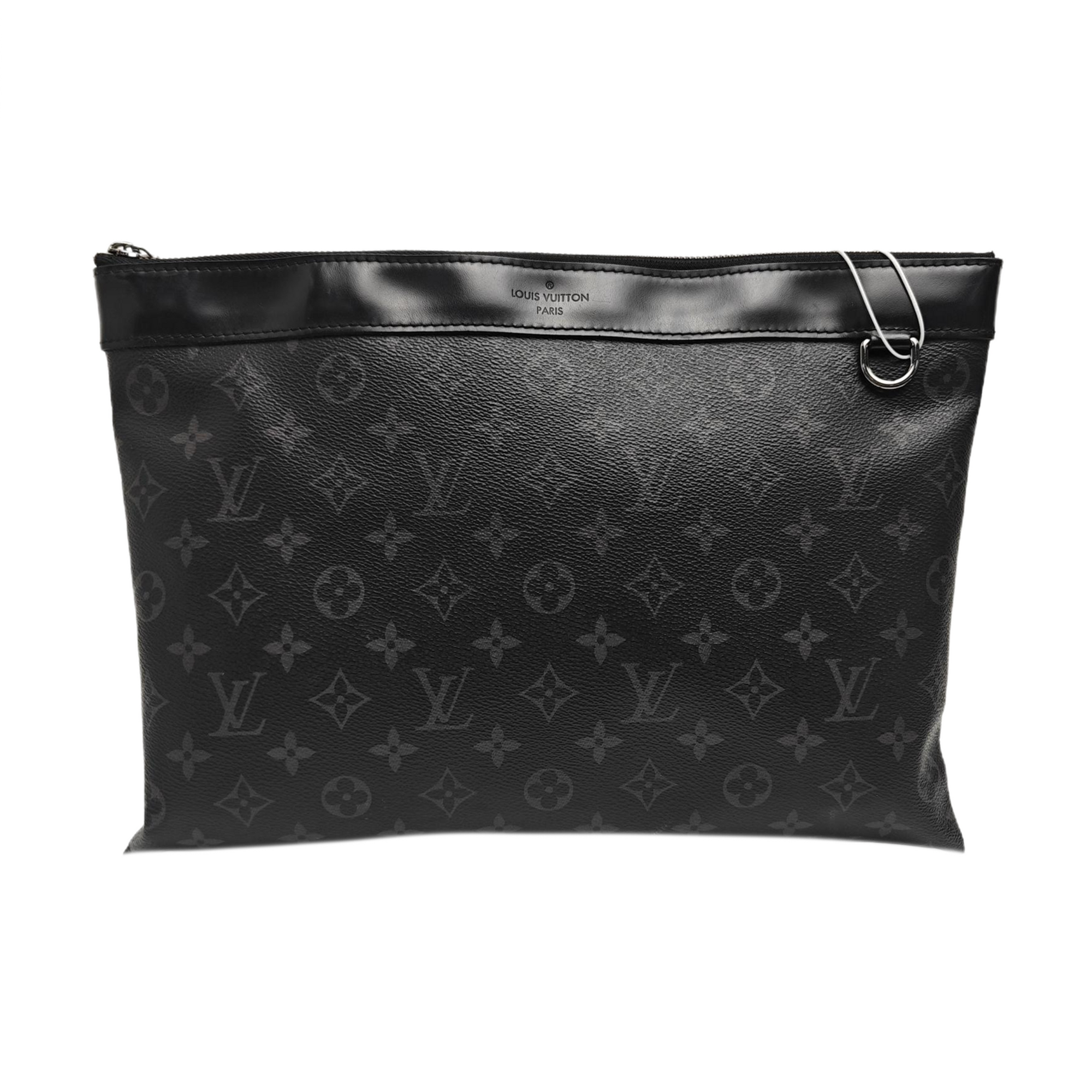DISCOVERY Monogram Coated Canvas Gray
