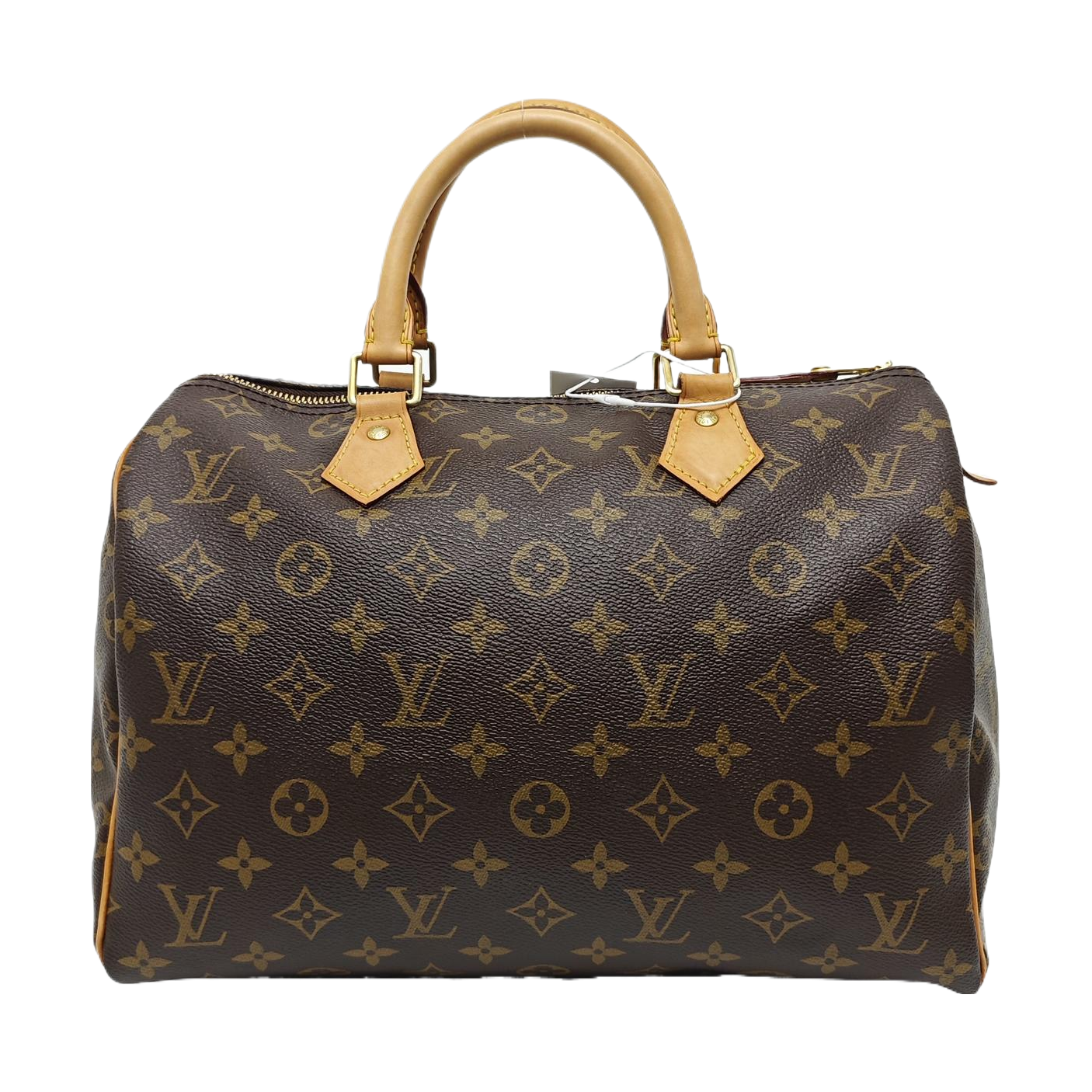 SPEEDY 30 Monogram Coated Canvas Brown