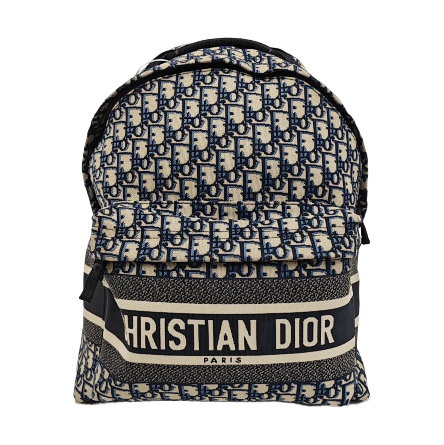 Diortravel Oblique Canvas Blue