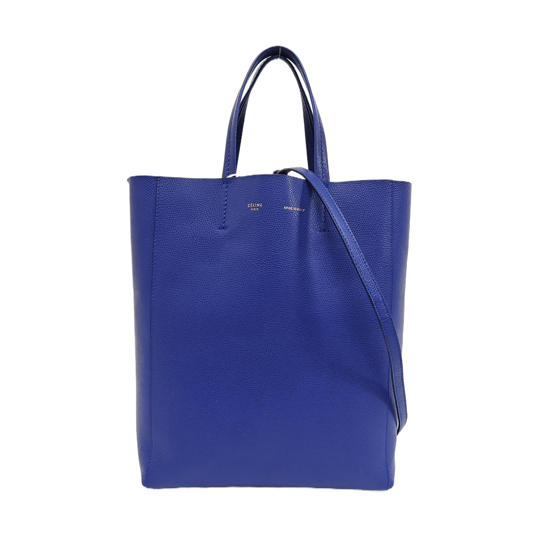 VERTICAL CABAS Mini Calfskin Blue