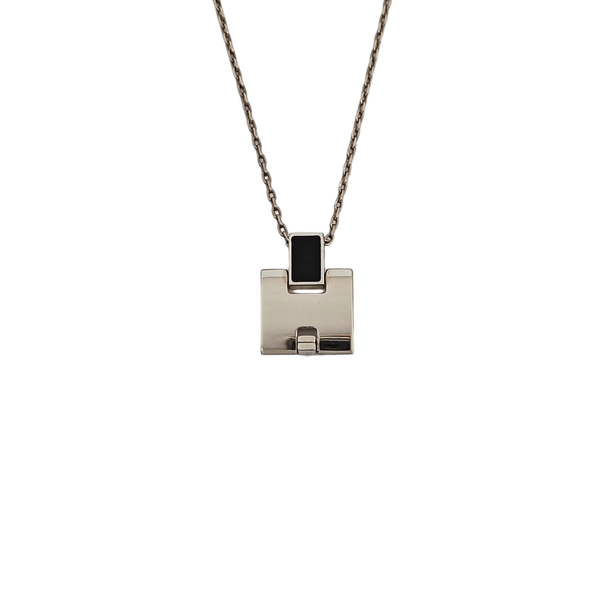 Eileen Metal Silver Necklace