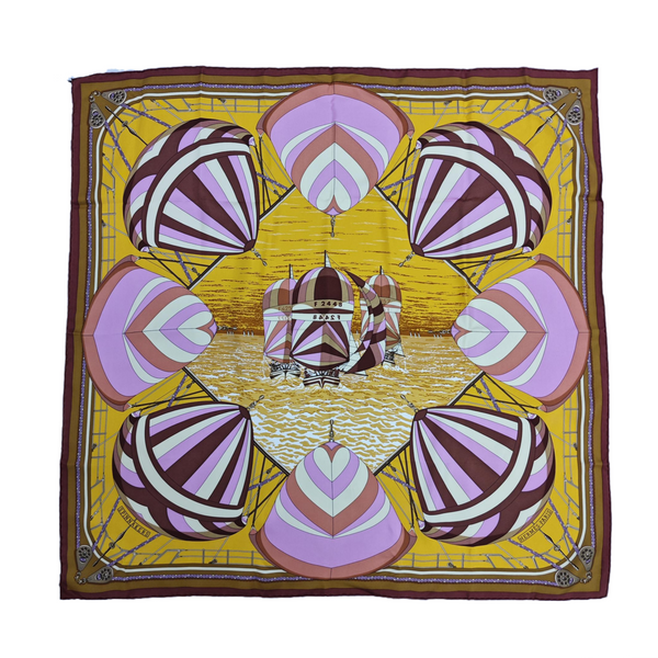 Mulberry Silk Silk Scarf Multicolor