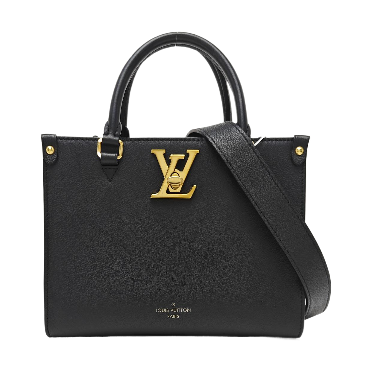 LOCK &amp; GO Calfskin Black