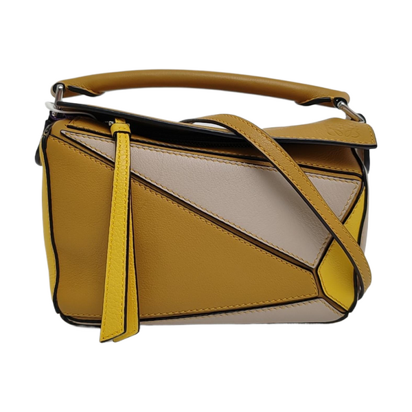 Authenticated pre-owned  Puzzle Mini Calfskin Multicolor - Shoulder Bag at Looply