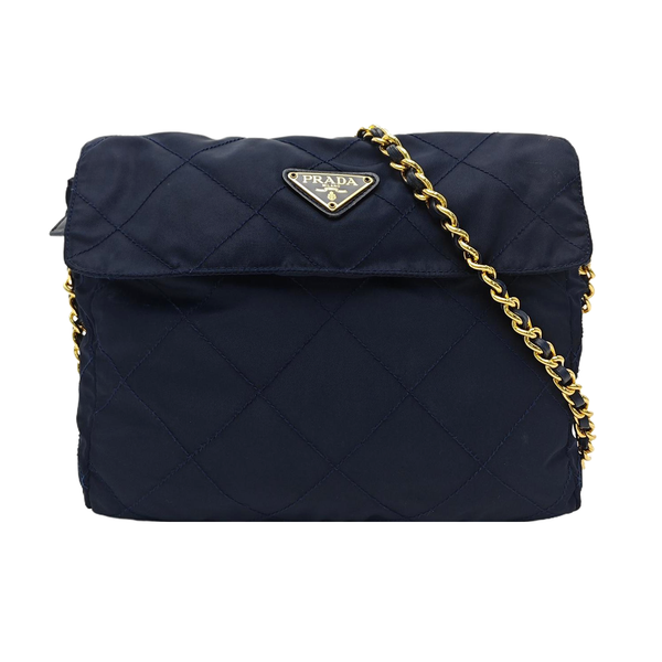 Vintage Quilted Nylon Black