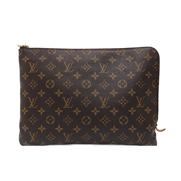 Etui Voyage MM Monogram Coated Canvas Brown