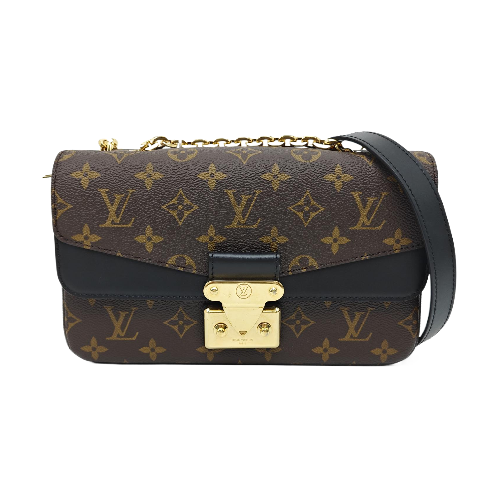 MARCEAU Monogram Coated Canvas Brown