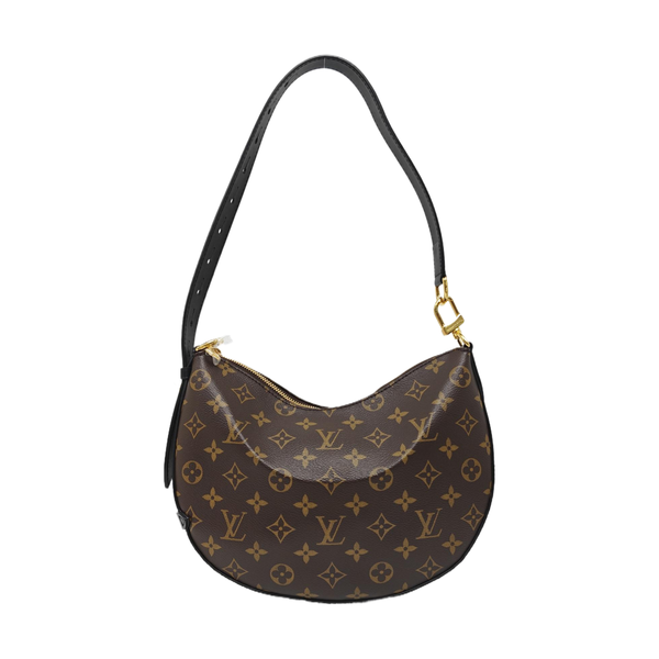 COOKIE BB Monogram Coated Canvas Brown