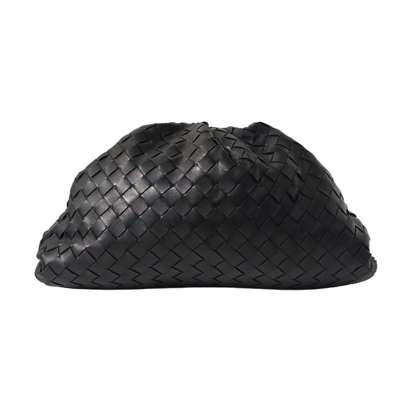 The Pouch Large Lambskin Black