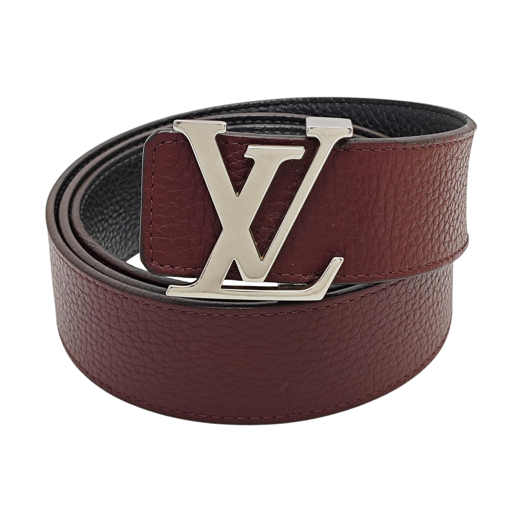 Leather Belt Red