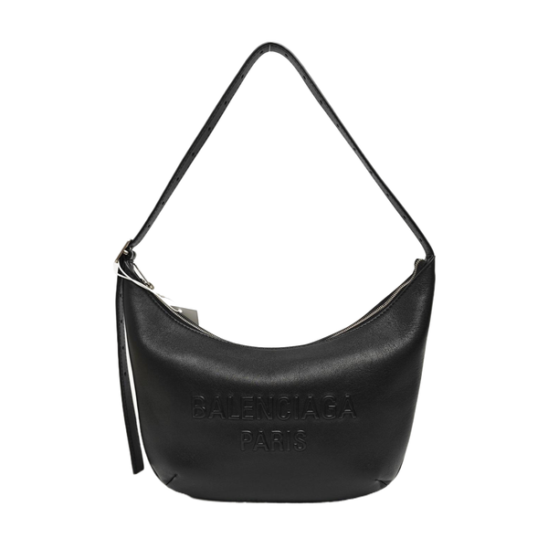 Calfskin Top Handle Bag Black