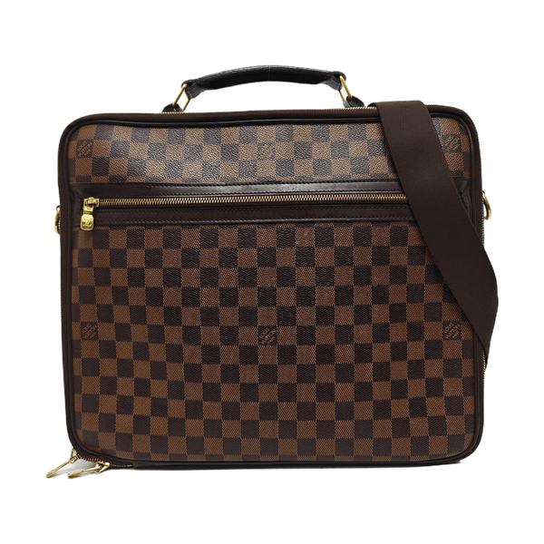 SABANA Damier Ebene Coated Canvas Brown
