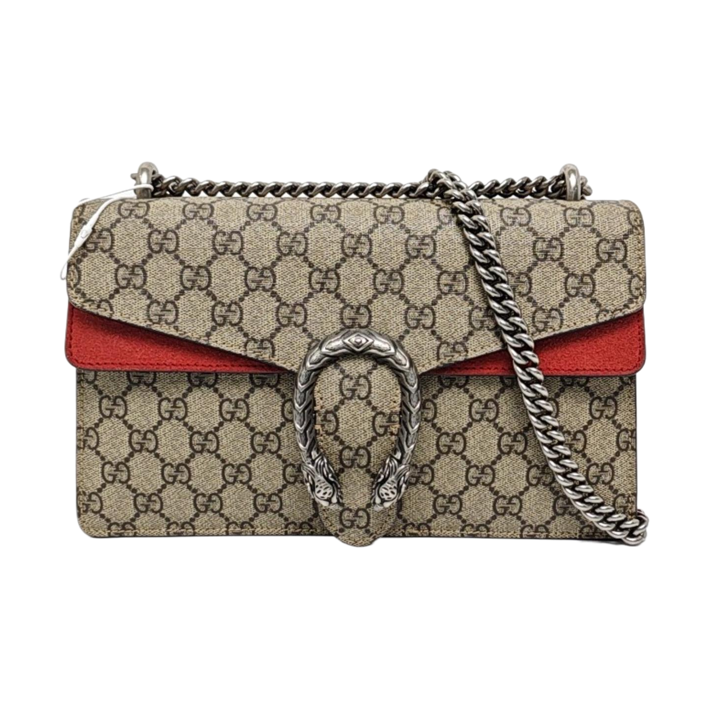 Authenticated pre-owned  Dionysus Small Monogram Coated Canvas Beige - Shoulder Bag at Looply
