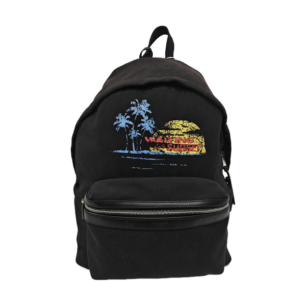 Canvas Backpack Black