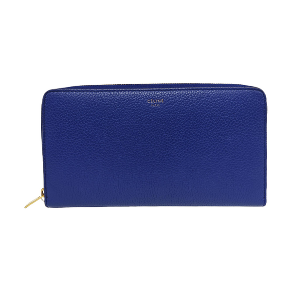 Calfskin Wallet Blue