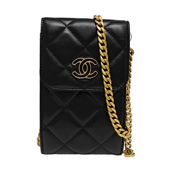 Quilted Lambskin Black