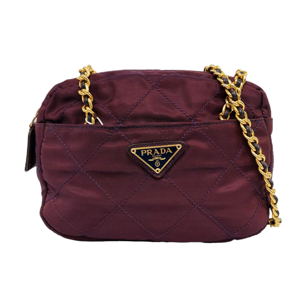 Quilted Nylon Purple