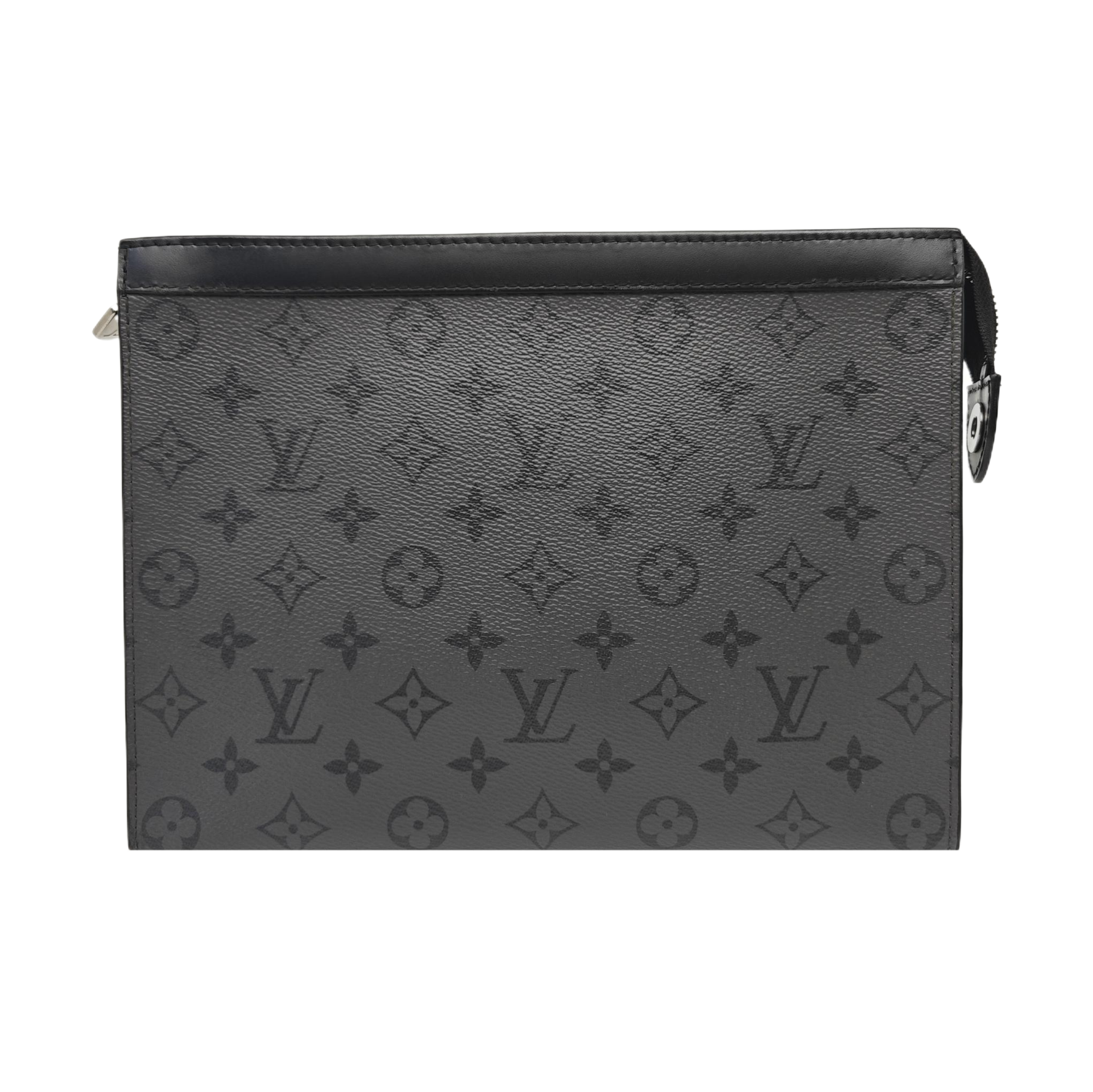 Pochette Voyag MM Monogram Coated Canvas Gray