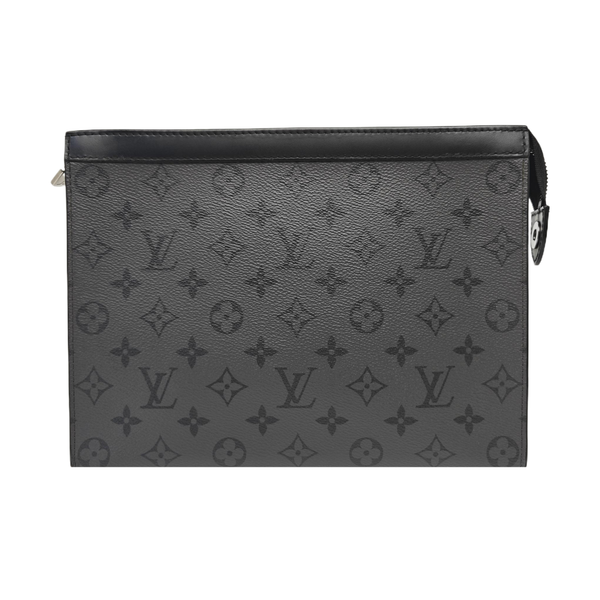 Pochette Voyag MM Monogram Coated Canvas Gray