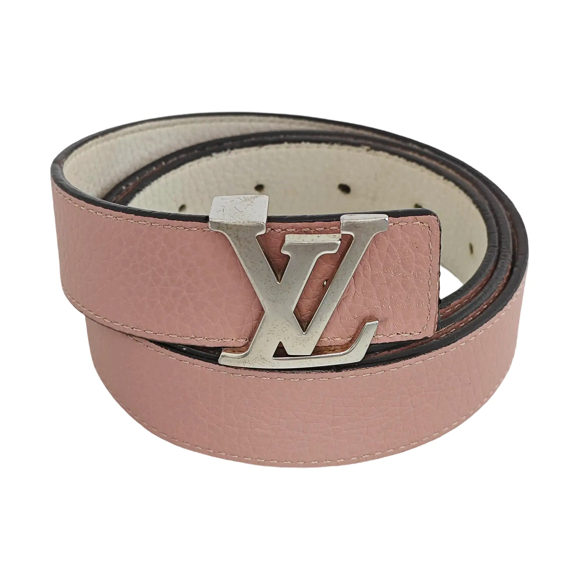 Leather Belt Red