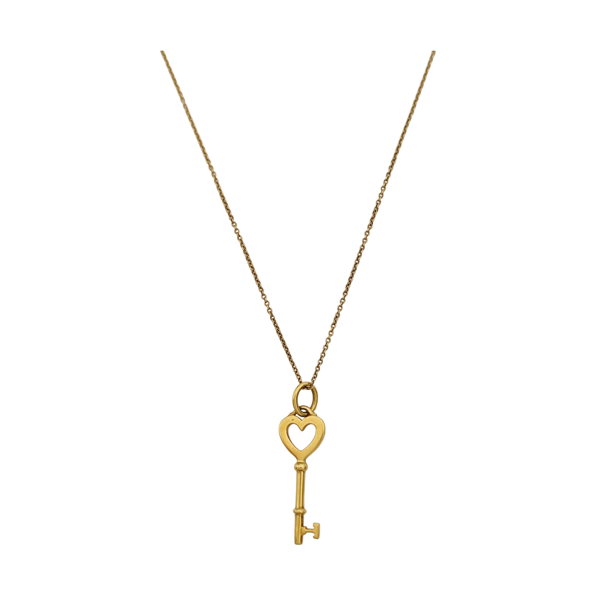 Tiffany Keys 18k Gold Necklace