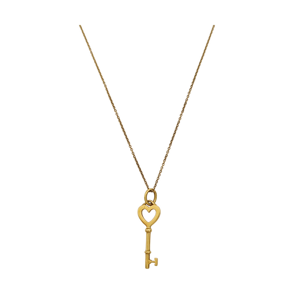 Tiffany Keys 18k Gold Necklace
