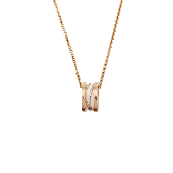 B.ZERO1 18k Rose Gold Necklace