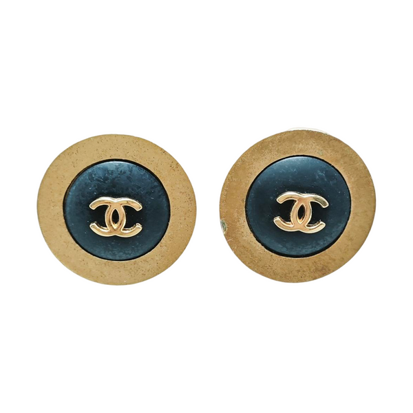 Metal Gold Clip On Earrings