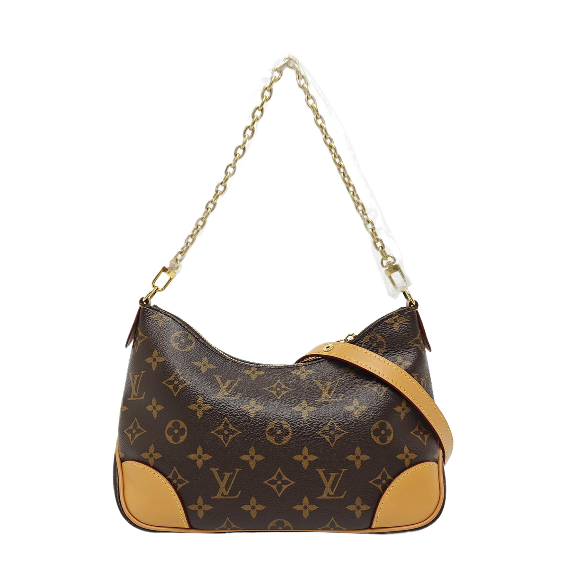 BOULOGNE Lona Monogram Revestida Marrón