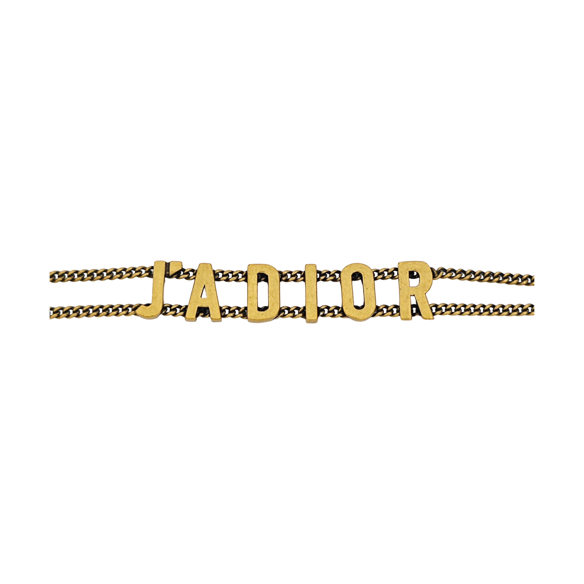 J'adior Metal Gold Necklace