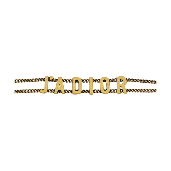 J'adior Metal Gold Necklace