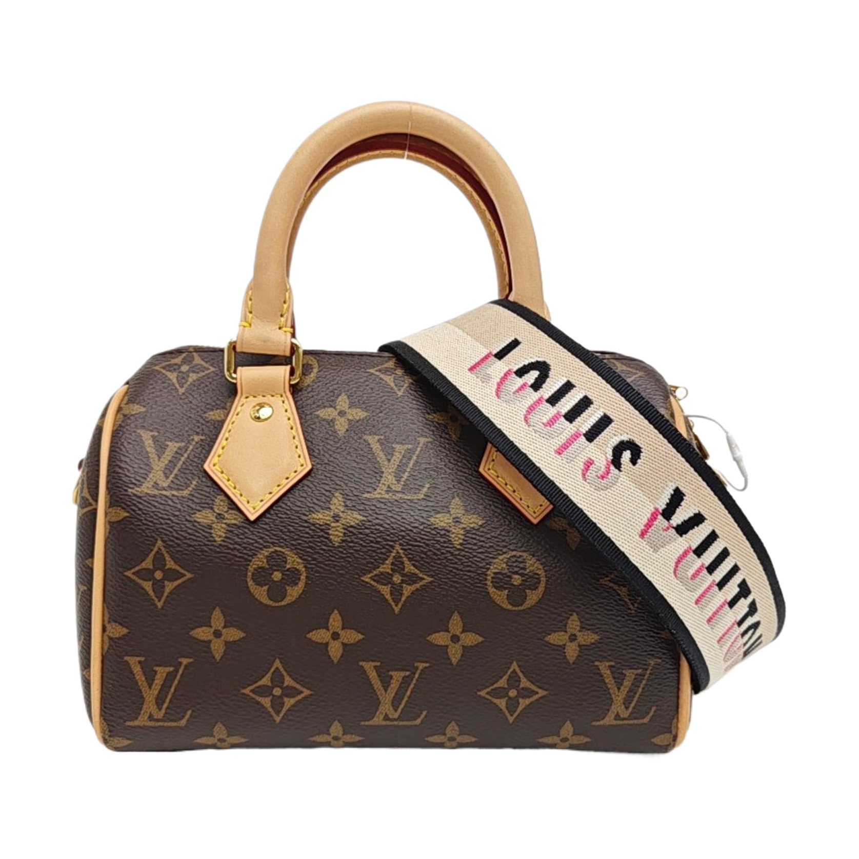 SPEEDY 20 Monogram Coated Canvas Brown