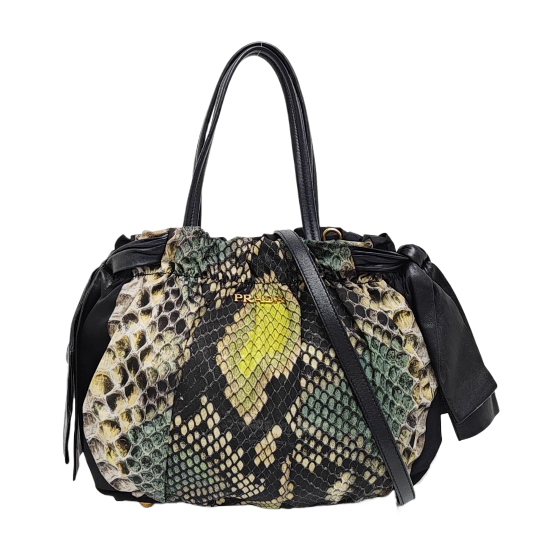 Nylon Shoulder Bag Multicolor