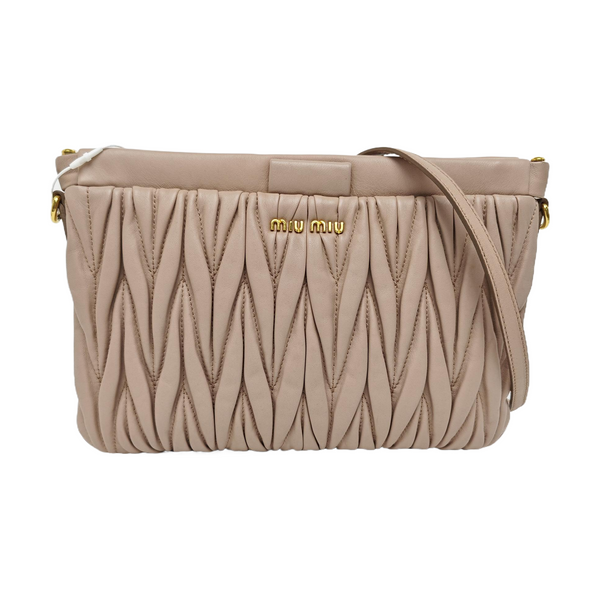 Matelassé Quilted Lambskin Pink