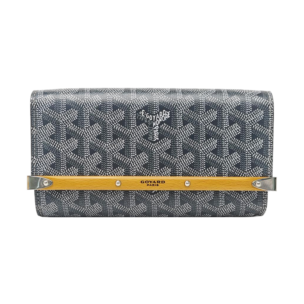 Monte-Carlo Mini Coated Canvas Gray Wallet