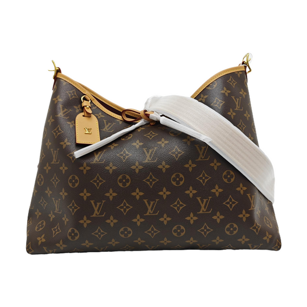 CARRYALL MM Monogram Coated Canvas Brown