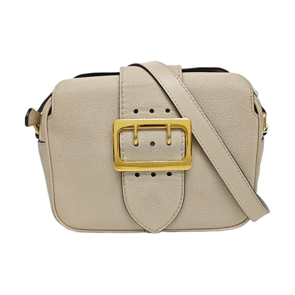 Buckle Calfskin Beige