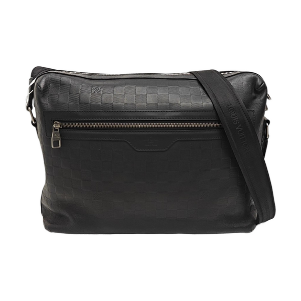CALYPSO Damier Graphite Calfskin Black