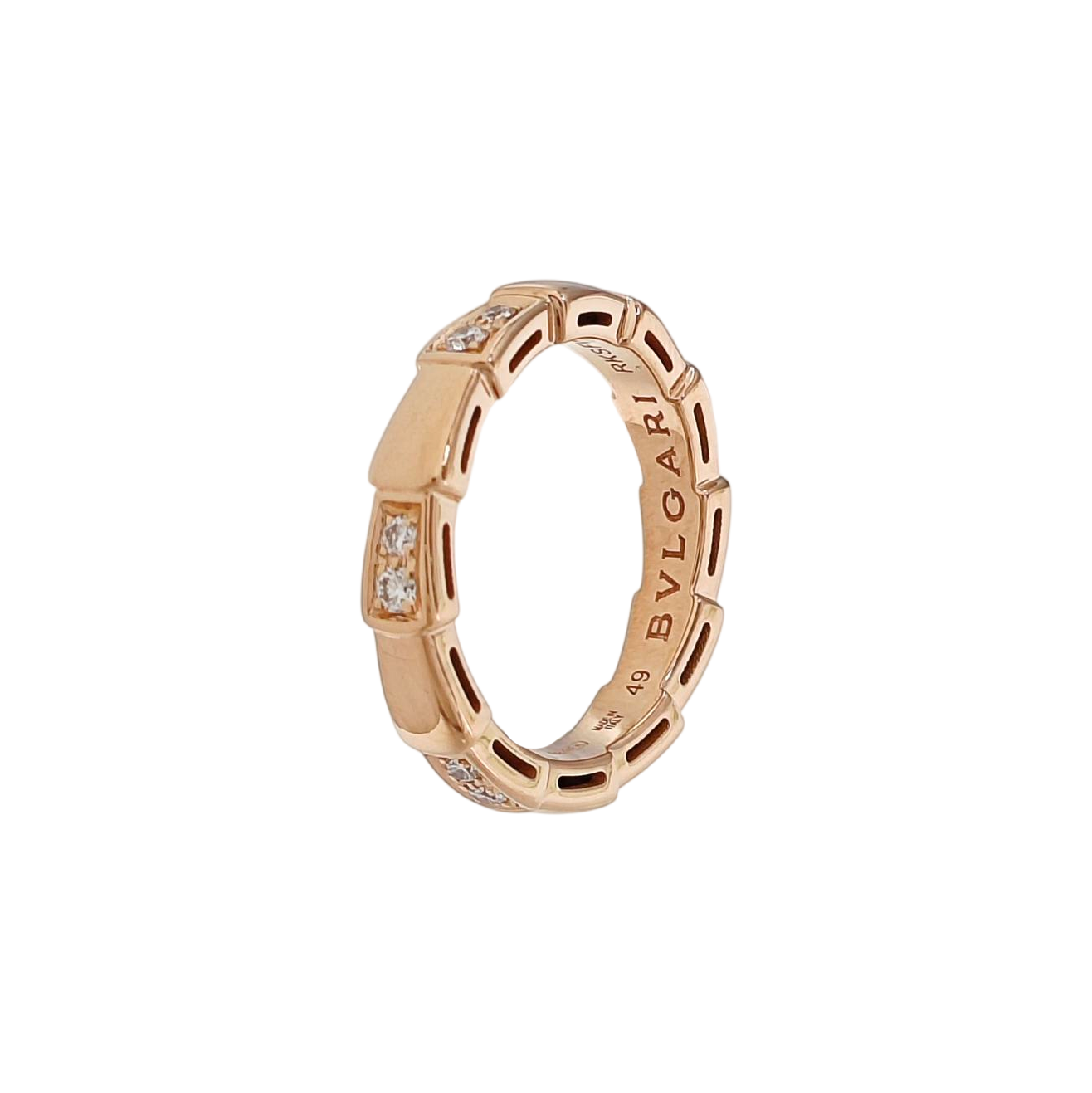 SERPENTI 18k Rose Gold Ring EU 49