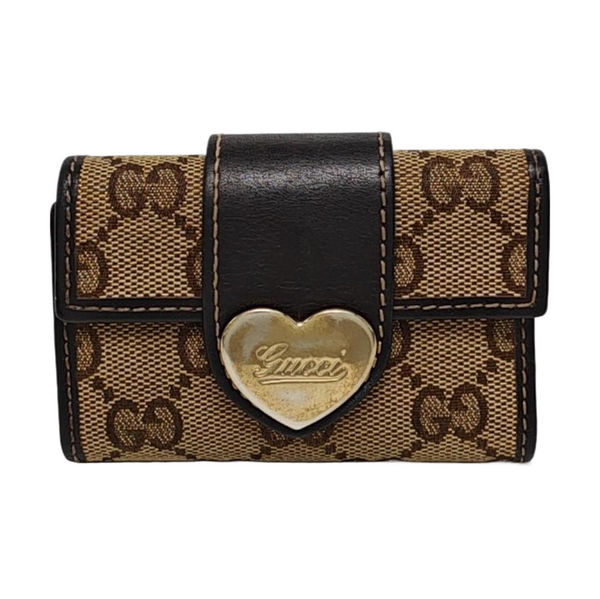 Monogram Canvas Wallet Brown