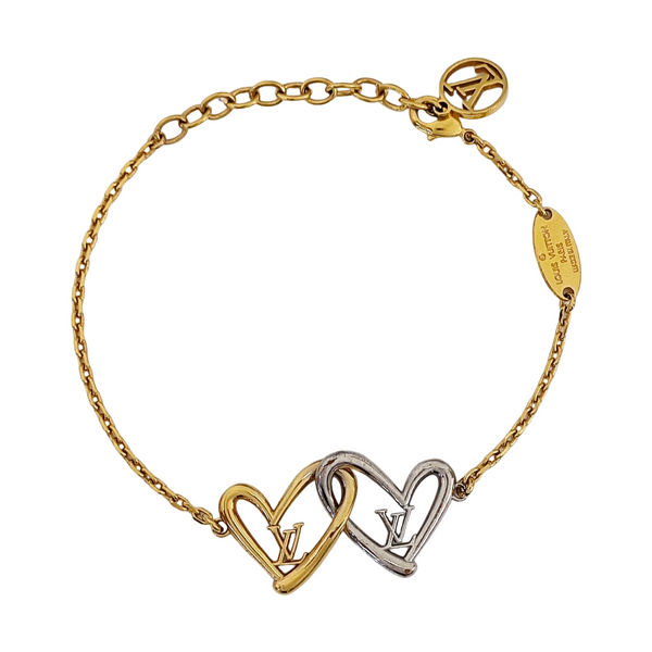 ESSENTIAL V GUILLOCHÉ Metal Gold Bracelet