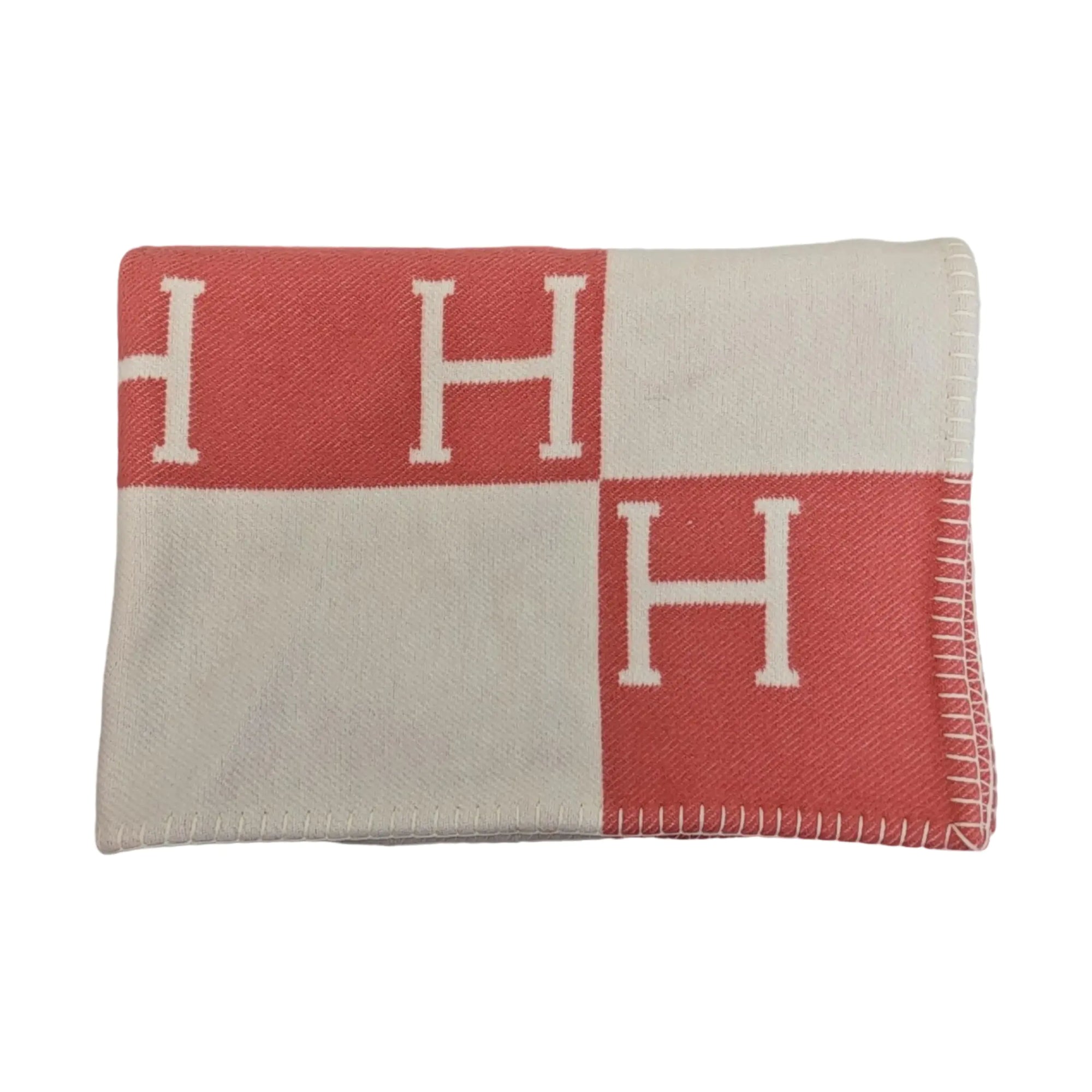 Wool Blend Scarf Pink