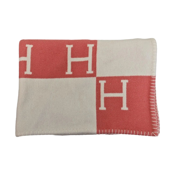 Wool Blend Scarf Pink