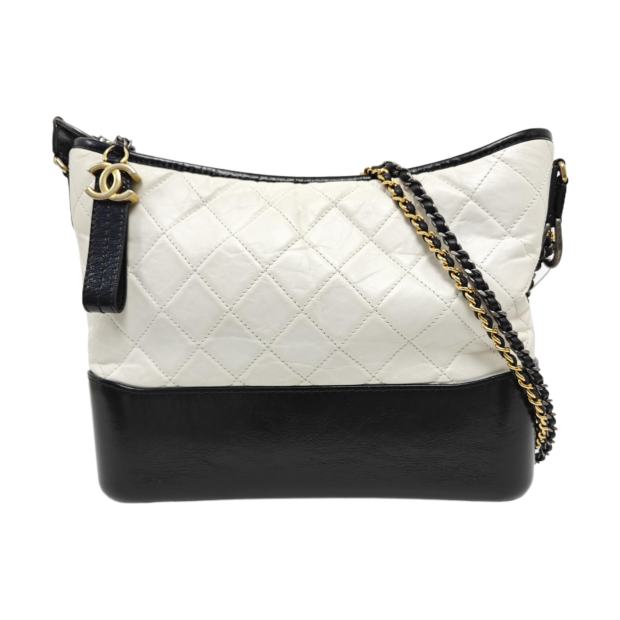 GABRIELLE New Medium Quilted Calfskin Multicolor