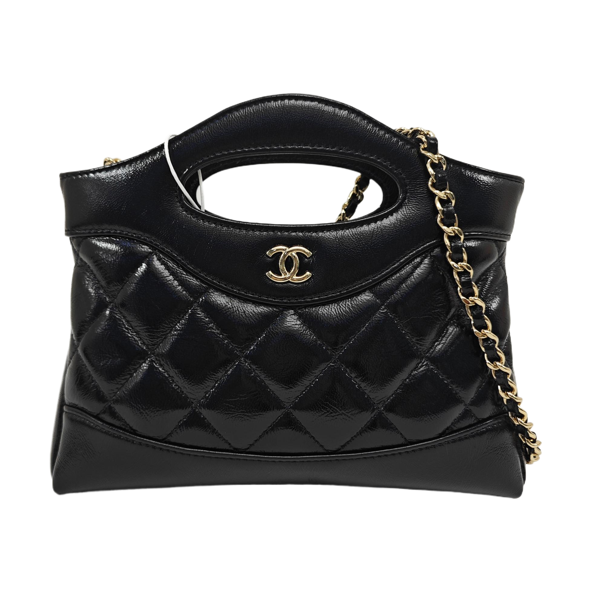 CHANEL 31 Quilted Lambskin Black