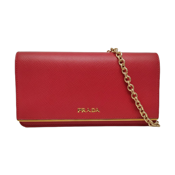 Saffiano Calfskin Red