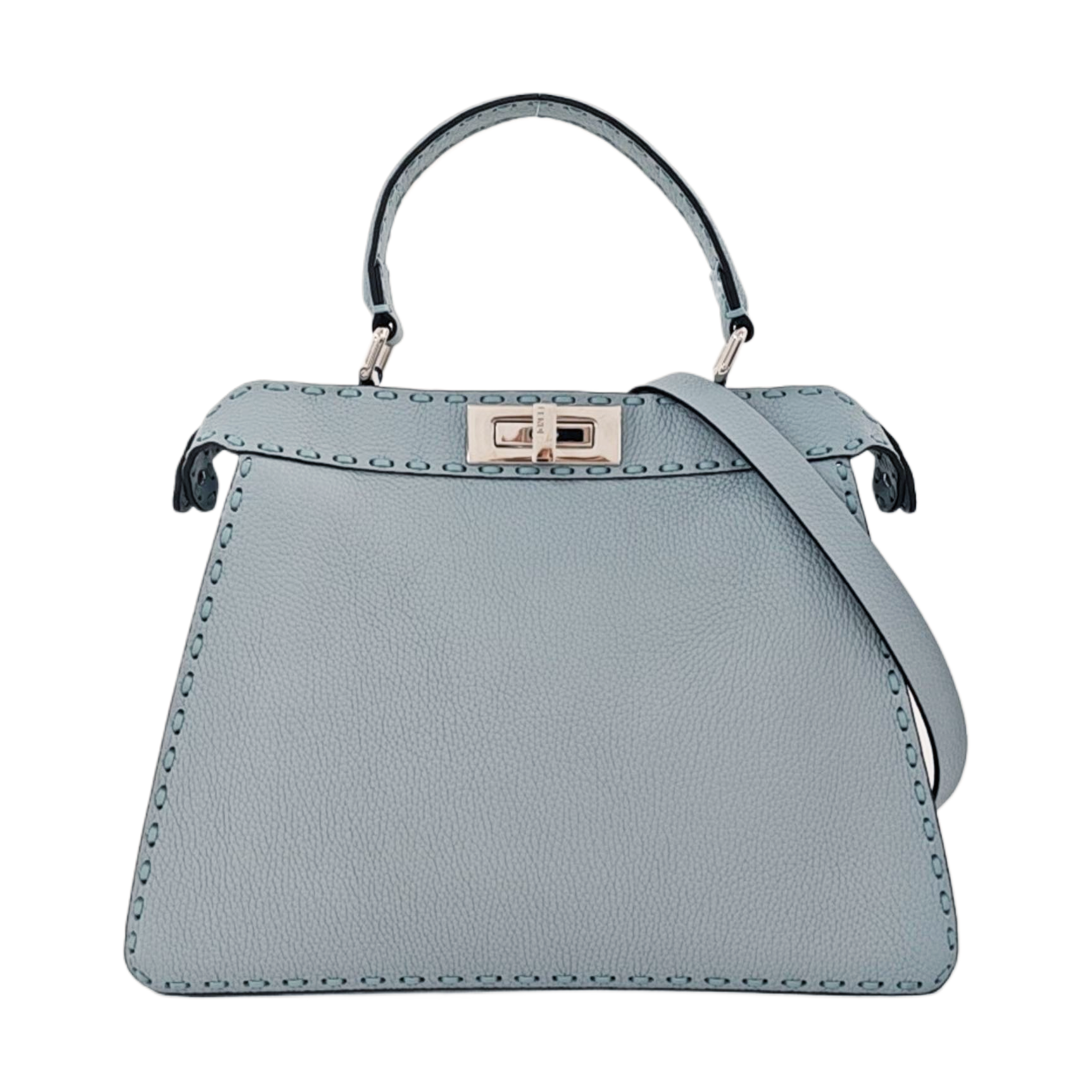 Peekaboo Medium Calfskin Blue