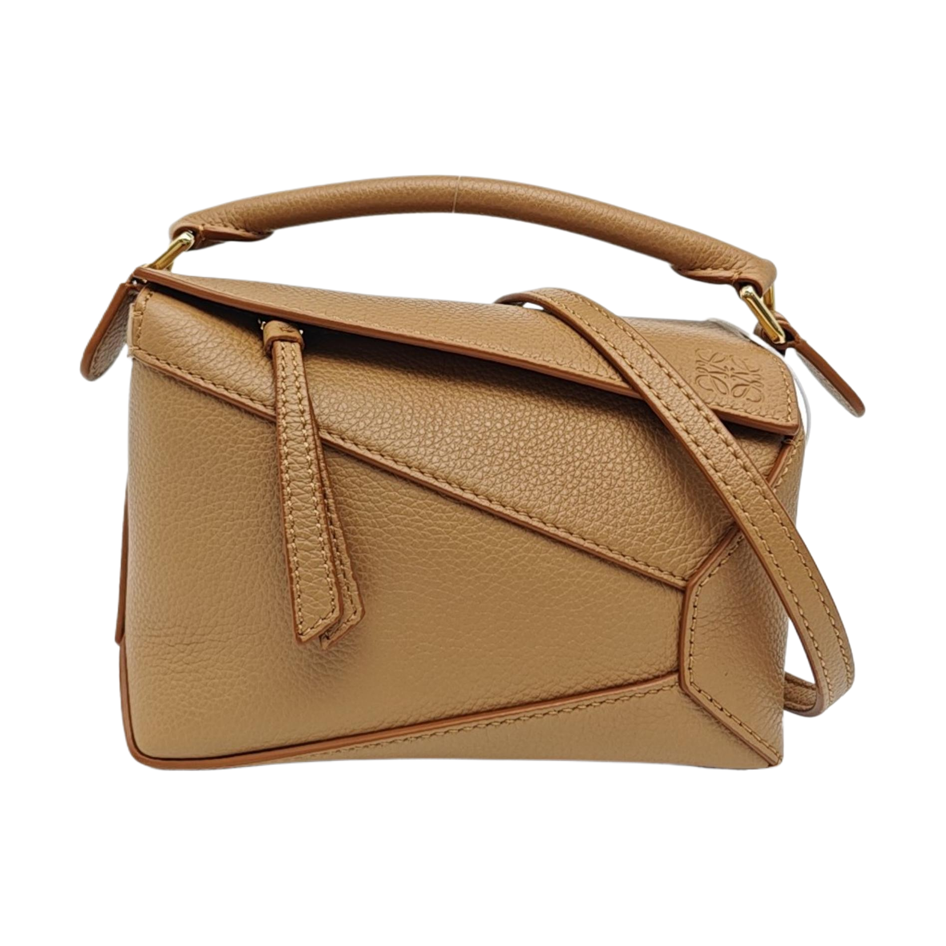 Puzzle Mini Calfskin Brown